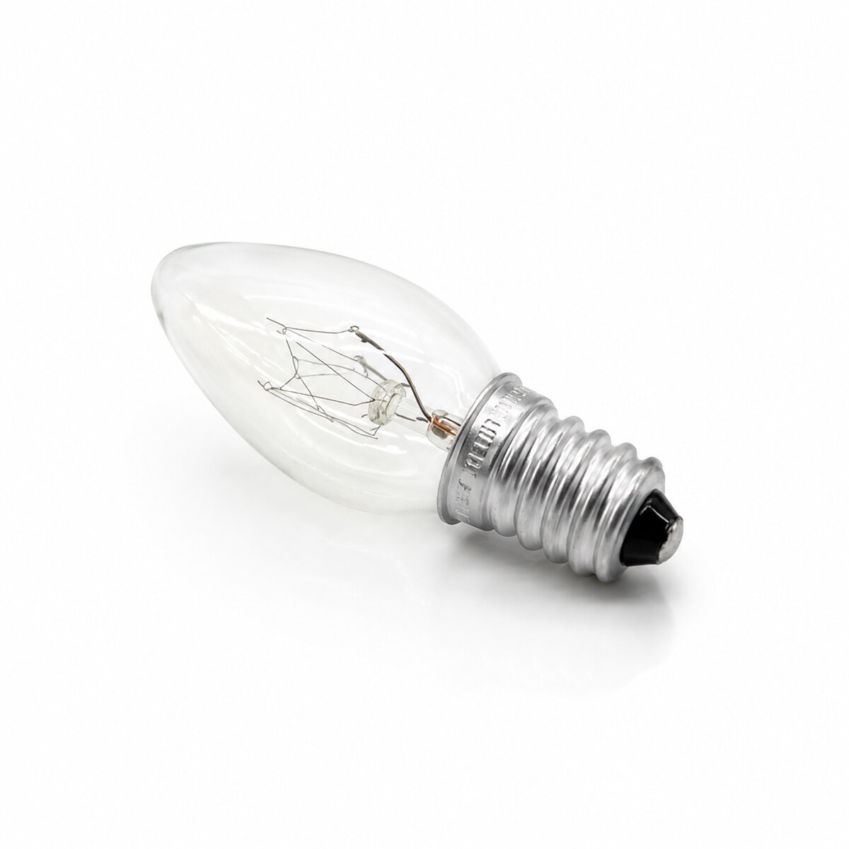 50 ADET ŞEFFAF GECE LAMBASI AMPUL E14 - 10W C7
