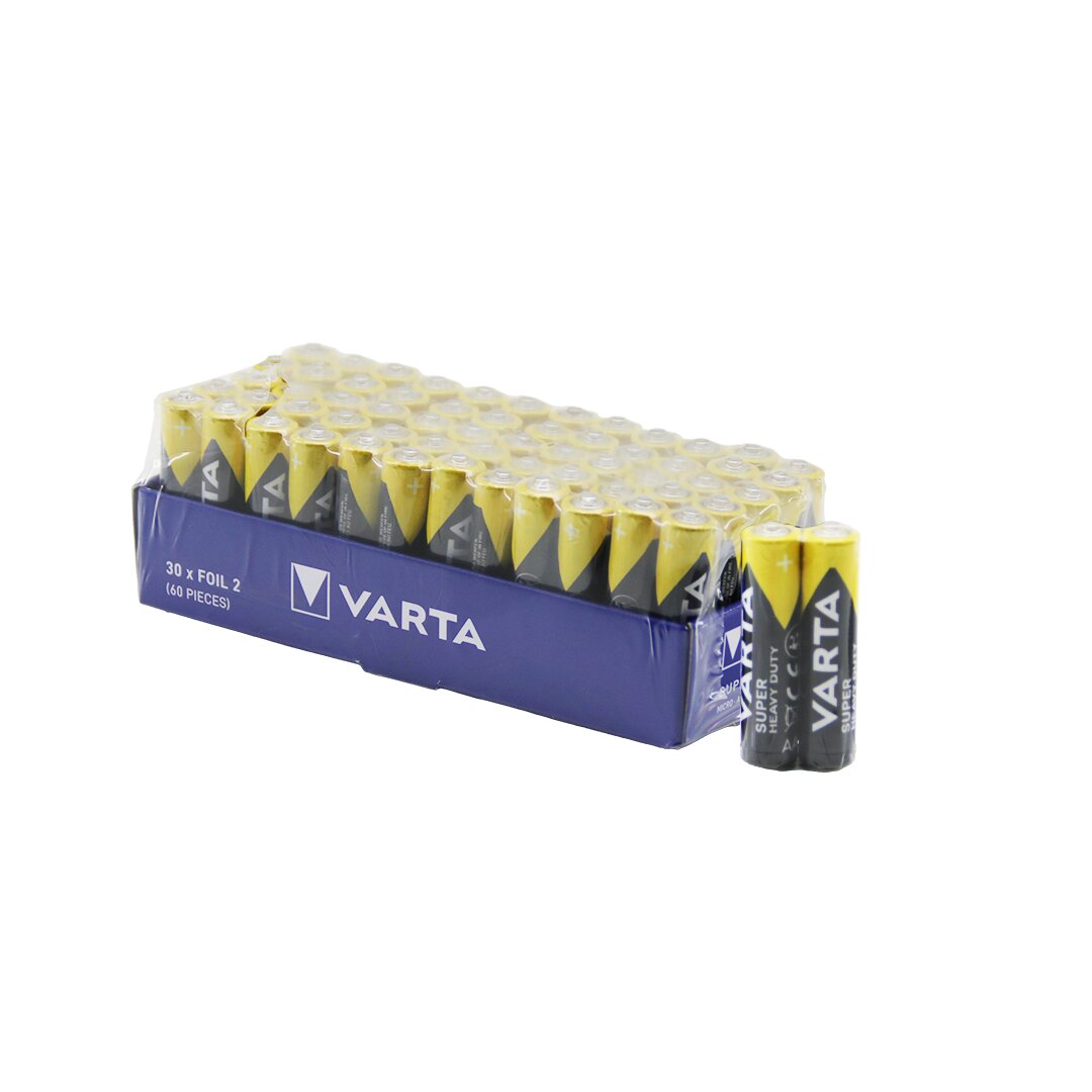 VARTA İNCE PİL AAA 60PCS