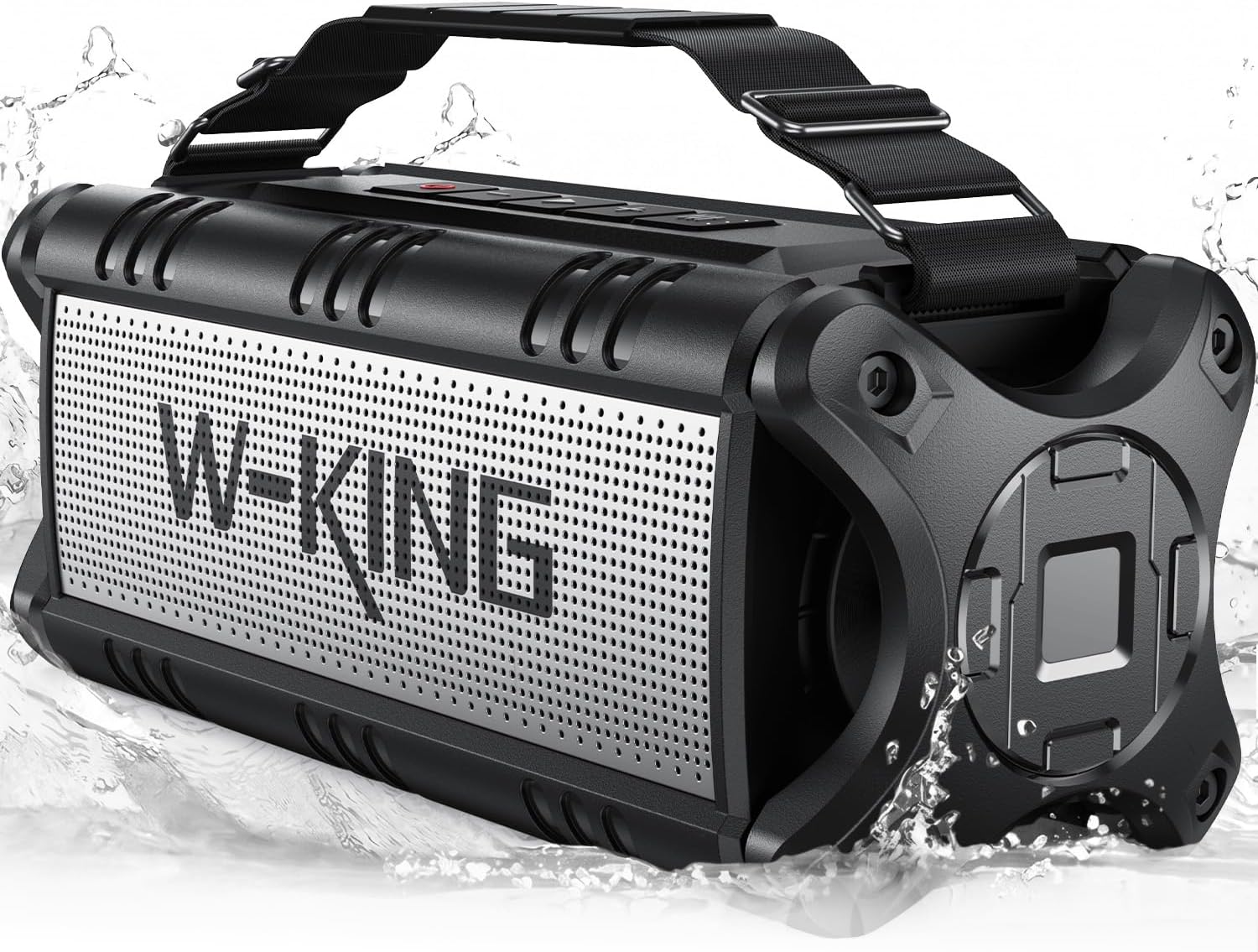 90W Max Bluetooth Hoparlör, IPX6 Su Geçirmez Taşınabilir Kablosuz Bluetooth Hoparlör, 50W Derin Bas Yüksek Açık Hoparlör, 40H Çalma Süresi/Stereo Eşleştirme/TF Kart/AUX/NFC