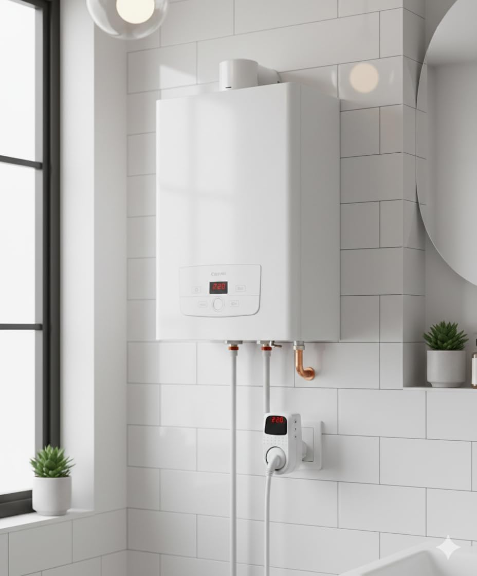 Akım Korumalı Regülatör Priz - 4000W Yüksek Güç, Düşük Voltaj Koruması (150V-210V), Yıldırım ve Çocuk Emniyetli Voltaj Sabitleyici Koruyucu Priz (1)