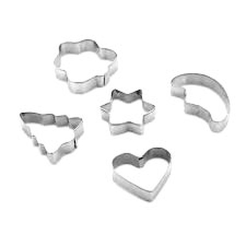 5 PARÇA METAL BİSKÜVİ KURABİYE KALIP