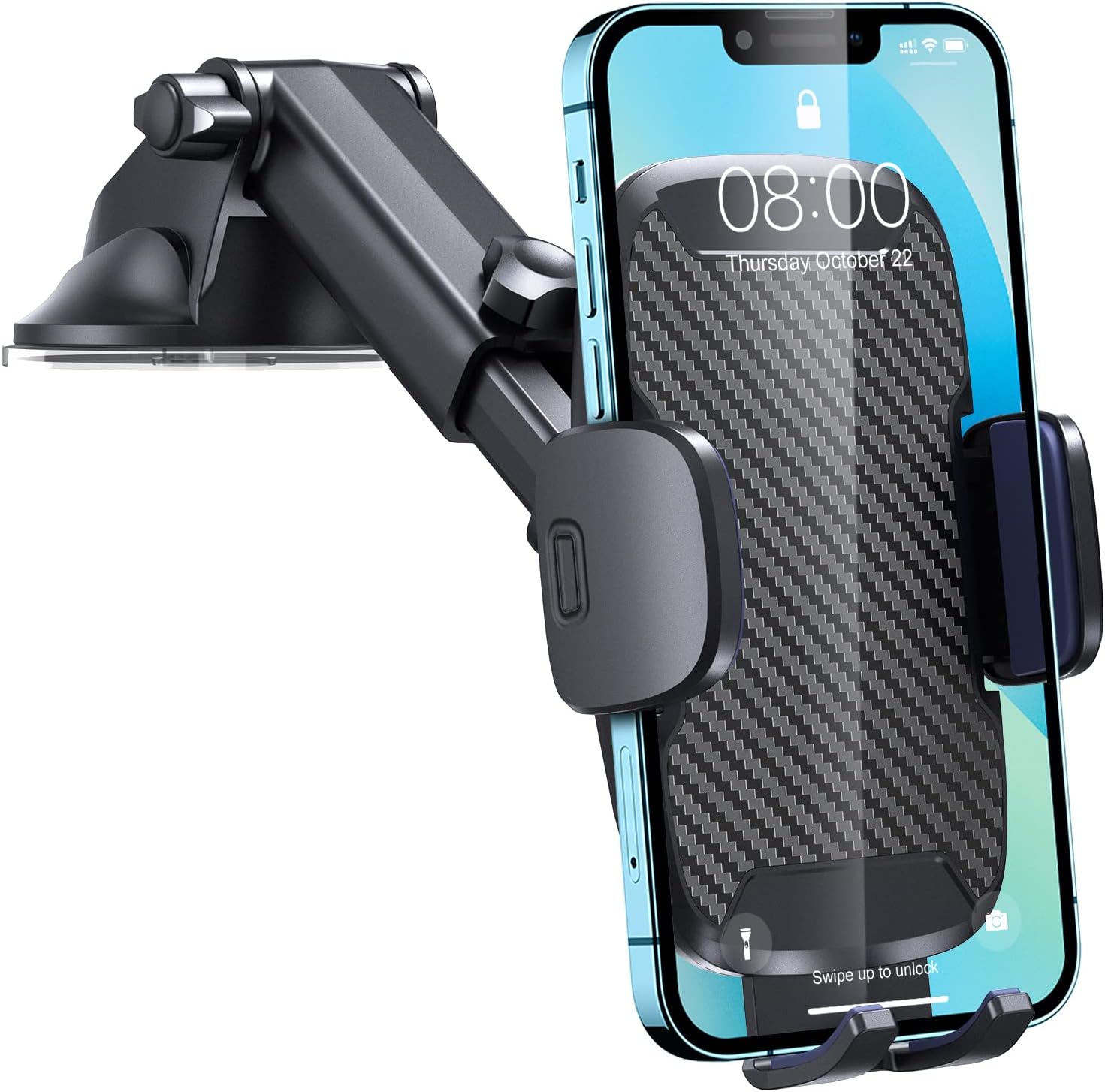 Cep Telefonu Tutucu Araç Telefonu Tutucu Araba için [Kararlı Sürüm ve Asla Wobble] Araba Cep Telefonu Montaj Vantuz Tutucu Smartphone Montaj Araba iPhone Samsung Huawei Mate LG