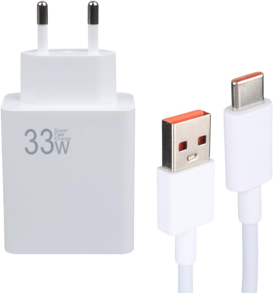 33 Watt Usb Şarj Başlık Adaptörü + Type-C Kablo, 1 Metre, Weko