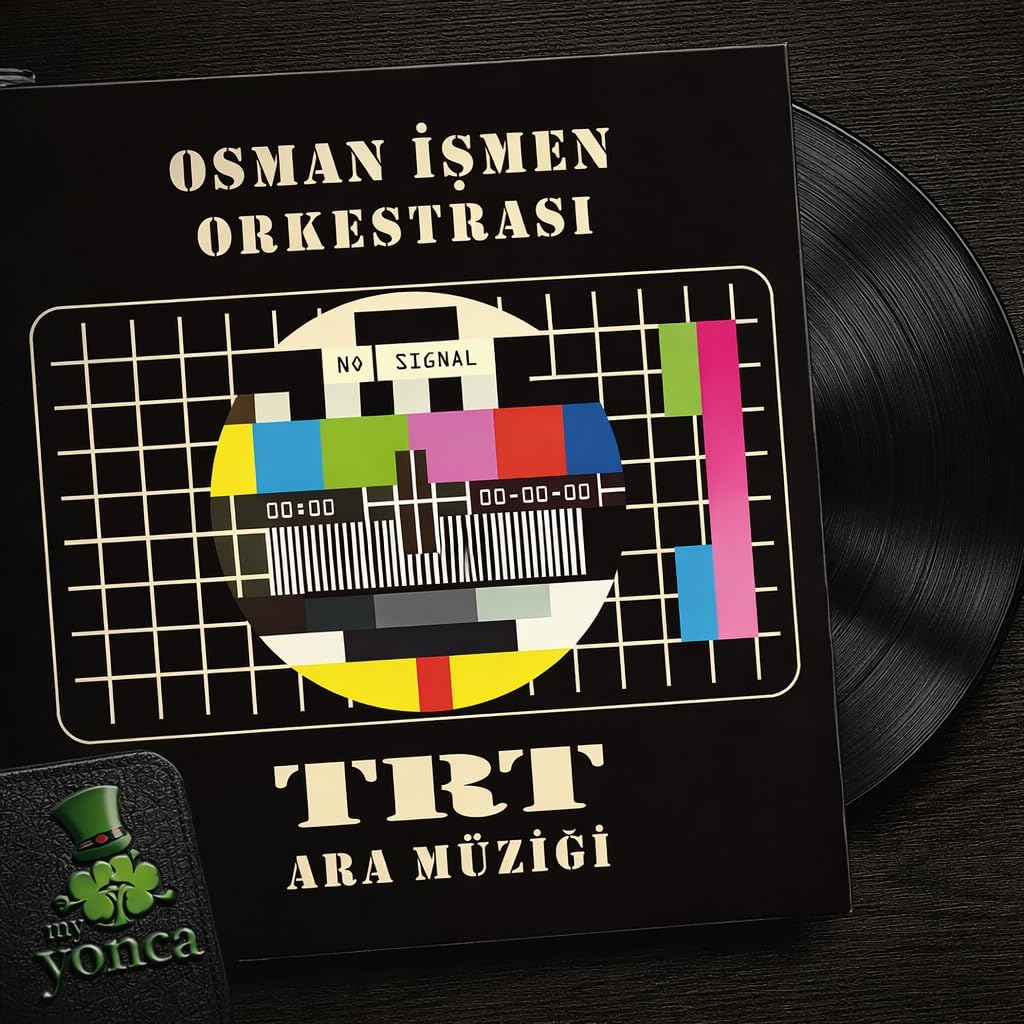 Osman İşmen Orkestrası TRT Ara Müziği Plak 24 Parçalı Türk Halk Müziği Koleksiyonu, LP