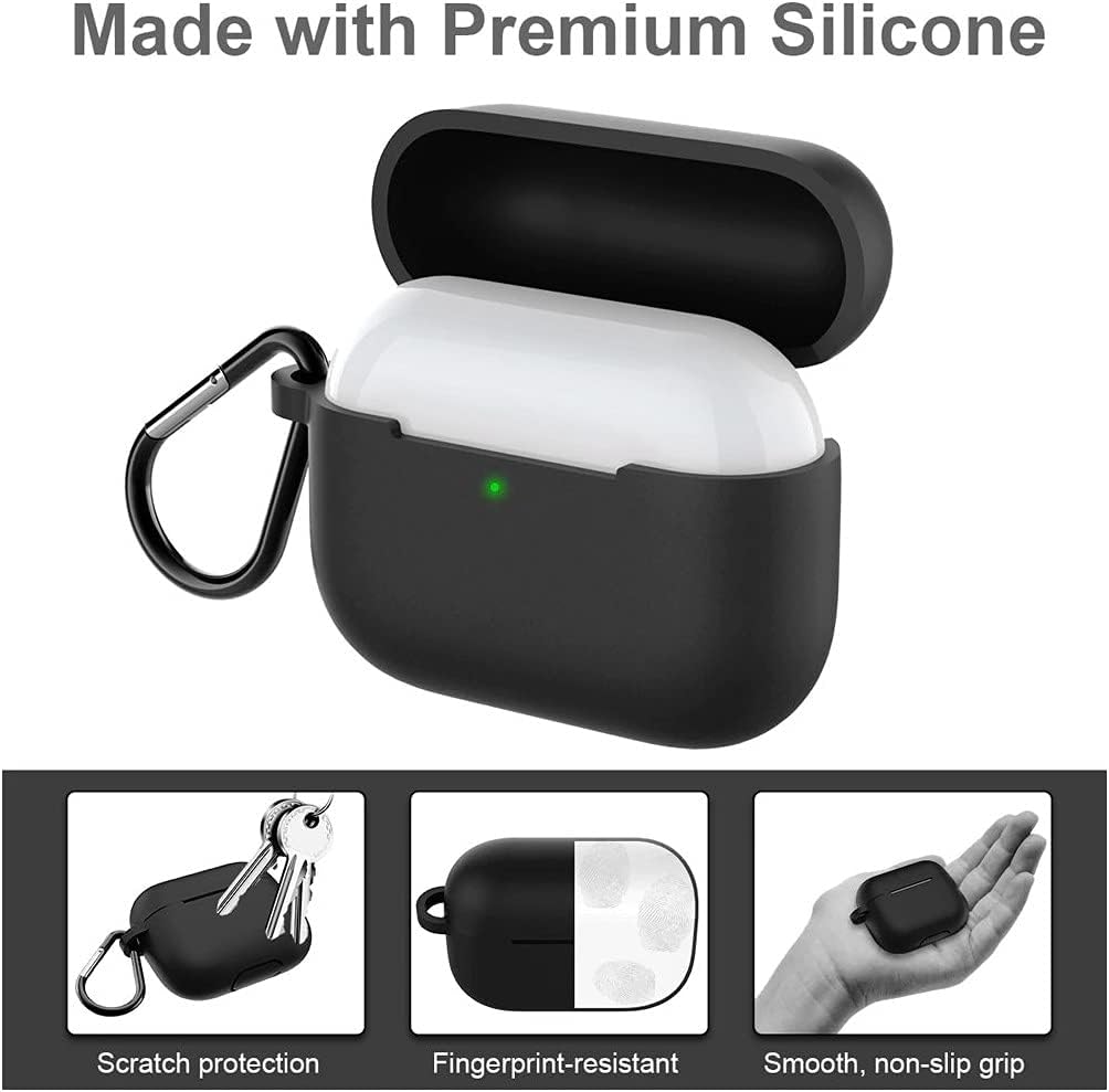 Airpods Pro İle Uyumlu Kılıf Mat Darbe Emici Profesyonel Termoplastik Kancalı Turuncu