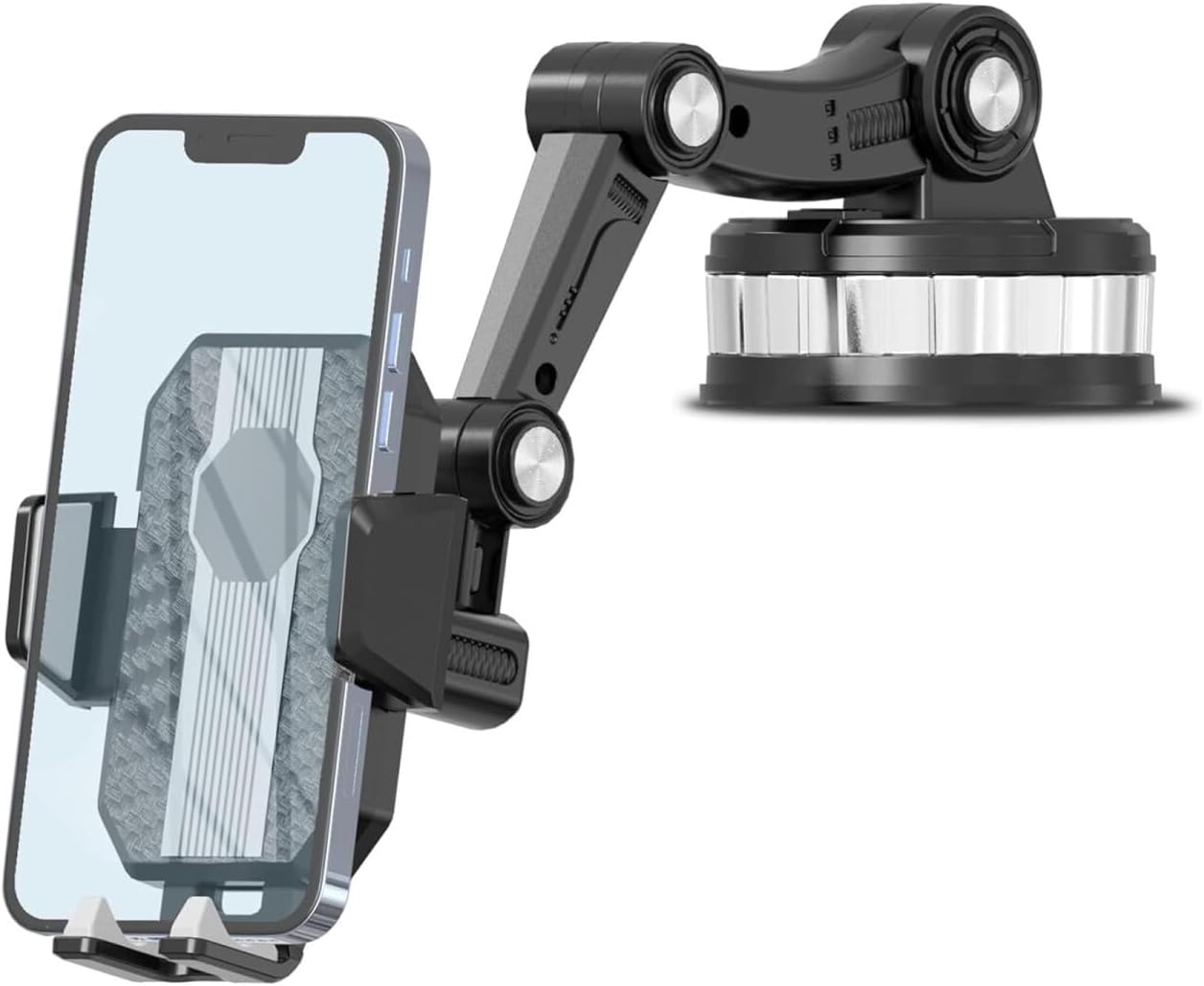 KingMa 360° Dönebilen Vakumlu Torpido ve Cam için Araç Içi Telefon Tutucu