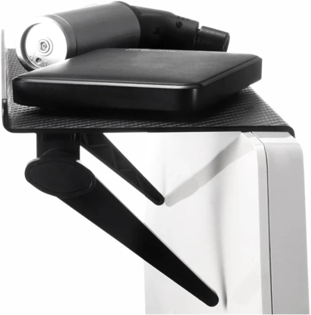 TİNEKE 30x12 Cm Katlanabilir Katlanabilir Televizyon TV Standı Ayarlanabilir Ekran Üstü Raf Portatif Eşya