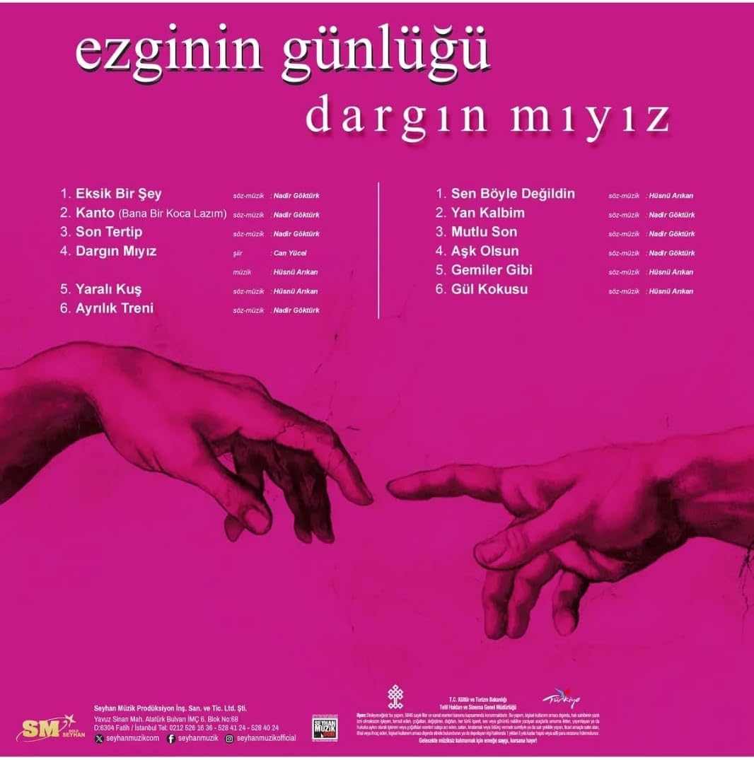 Ezginin Günlüğü/Dargın mıyız Plak Lp