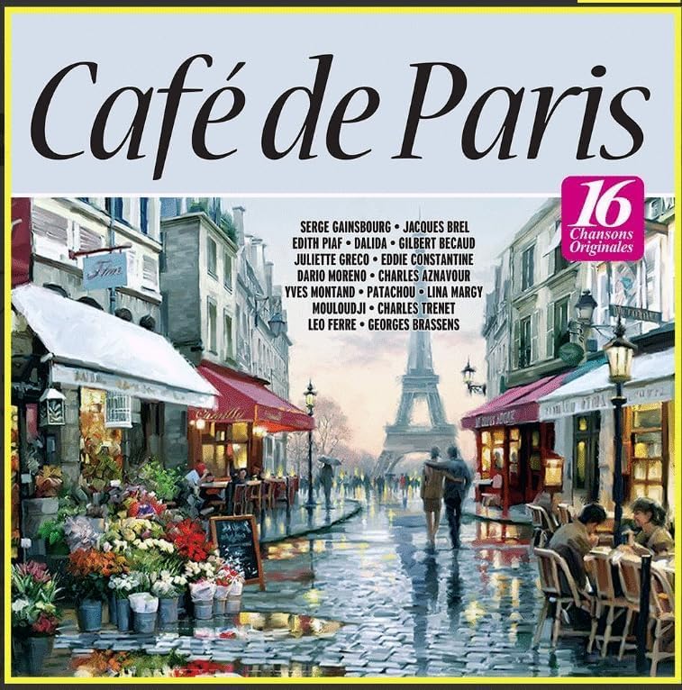Café de Paris 16 Chansons Originales Vinyl LP Plak