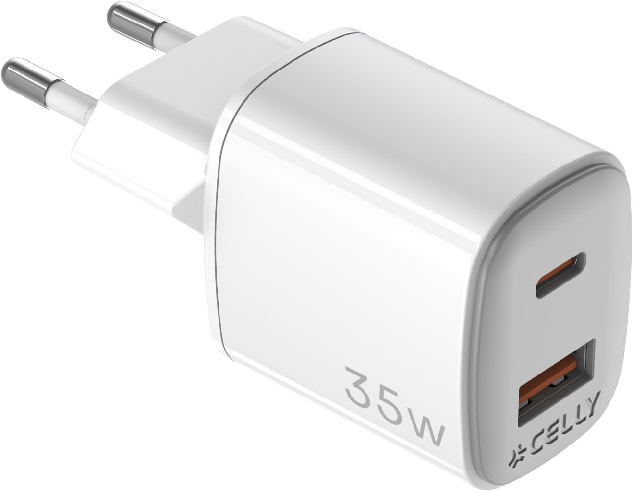 UP TC 35W Duvar Şarj Cihazı – 1x USB-A ve 1x USB-C Çıkışlı, Hızlı Şarj Destekli, Taşınabilir ve Güvenli Beyaz Adaptör