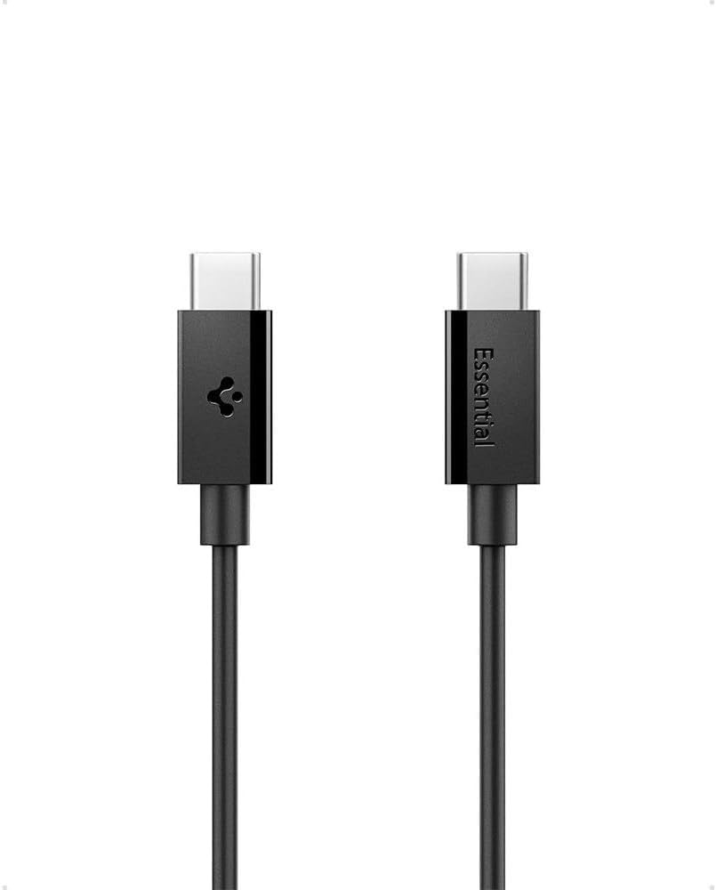 USB-C to USB-C 2 Metre Kablo 60W Güç/PPS 2.0 Desteği Super Hızlı Şarj / 480 Mbps Data Aktarım Hızı Type-C Ekstra Dayanıklı Siyah - ACA08720