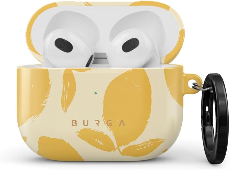 Apple AirPods 3 ile Uyumlu Kılıf, Lemon Tart