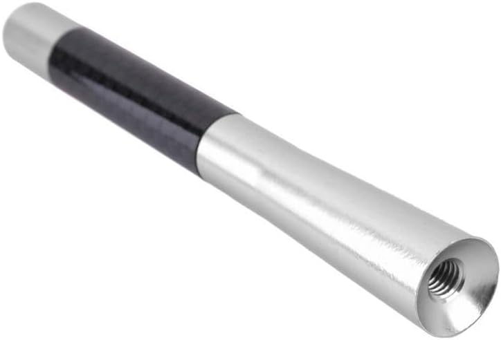 Uni̇versal Gri Karbon Fi̇ber Oto Çubuk Radyo Anteni̇ 12 Cm