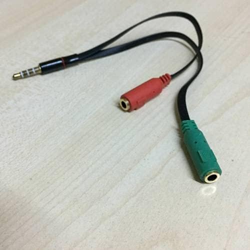Kulaklık Mikrofon Ayırıcı Aparat 3.5mm Headphone Mic Audio 1 Erke