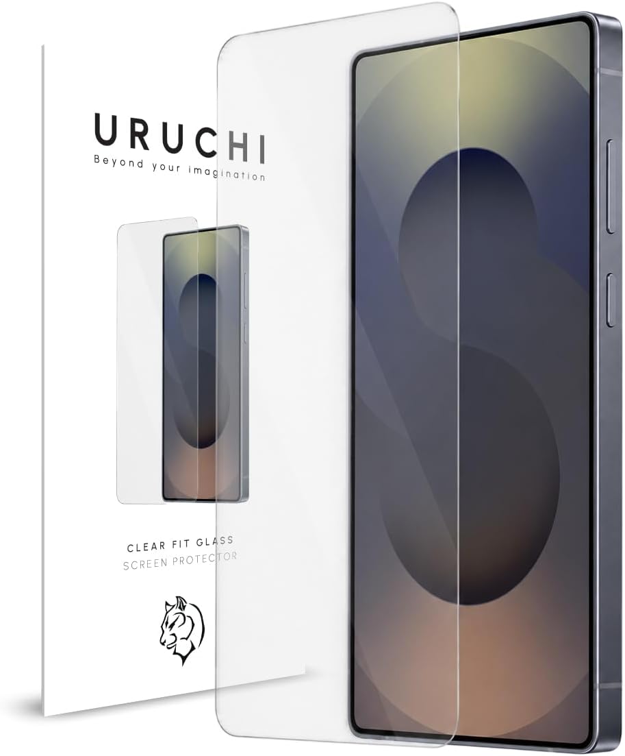 Cam Ekran Koruyucu HD Görüntü Tamperli Cam, Darbeye Dayanıklı Dinamik Çerçeve Uyumlu, Kılıf Dostu(Çerçeve yok) (URUCHIIPHONECLEARGLASS, Samsung A37 / A57)
