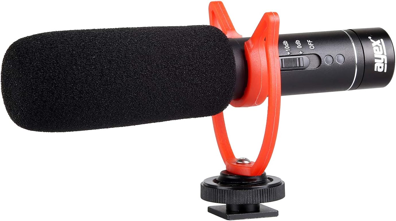 DSLR Makine Video Kamera Ve Telefonlar İçin Stereo Mikrofon Mic05