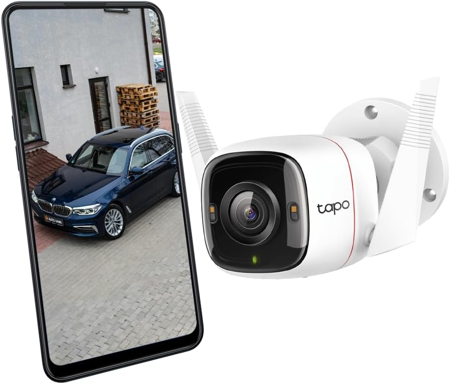 C320WS, 2K 4MP Dış Mekan Wi-Fi/Ethernet Güvenlik Kamerası, Hareket Algılama, IP66 Su Geçirmez, 30m Starlight Gece Görüşü, Çift Yönlü Ses, Bulut/Yerel Depolama, Sesli ve Işıklı Alarm