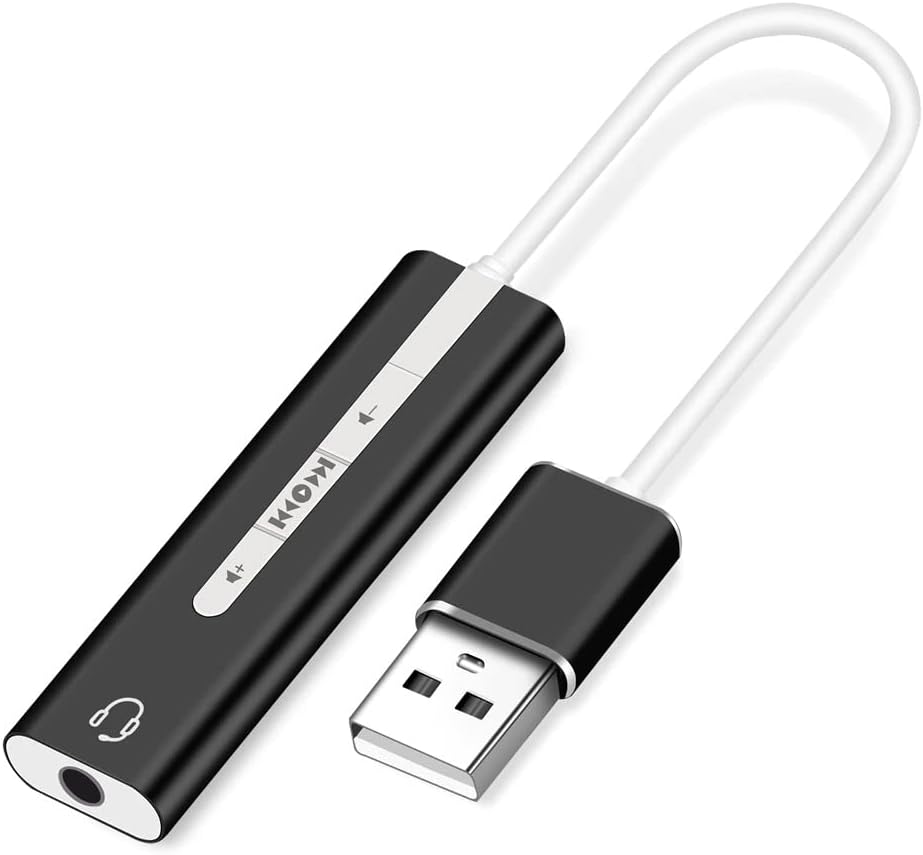 5072 7.1 USB Harici Ses Kartı 3.5 mm Çevirici Dönüştürücü Ses Kartı