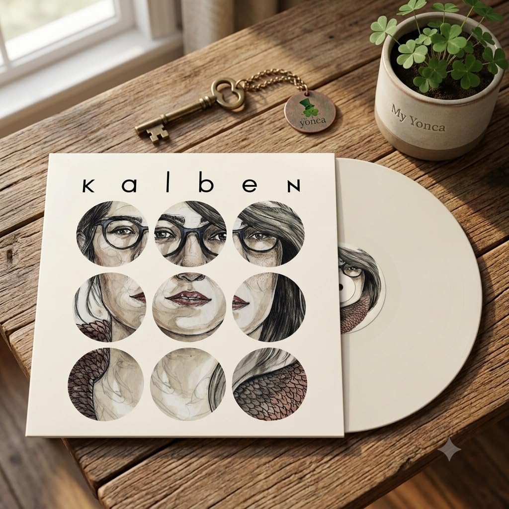 Kalben - Kalben Renkli Plak Kemik Beyazı LP, 180 Gram Vinil