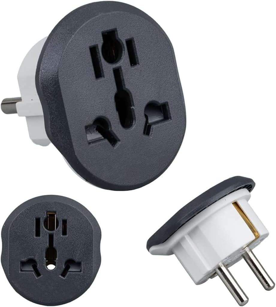 Evrensel Uluslararası Priz Fiş Adaptör Çevirici 16A 250V Seyahat fişi Dönüştürücü Adaptörü, CE sertifikalı, 200'den fazla ülkede ABD/Avustralya/UK