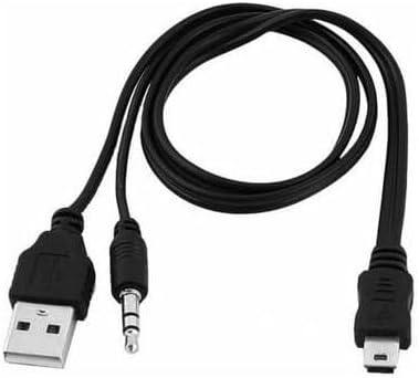 Mini usb ses bombası kablosu 5 pin ses bombası kablosu 5 pin aux usb kablo mini usb stereo usb kablo 50 cm