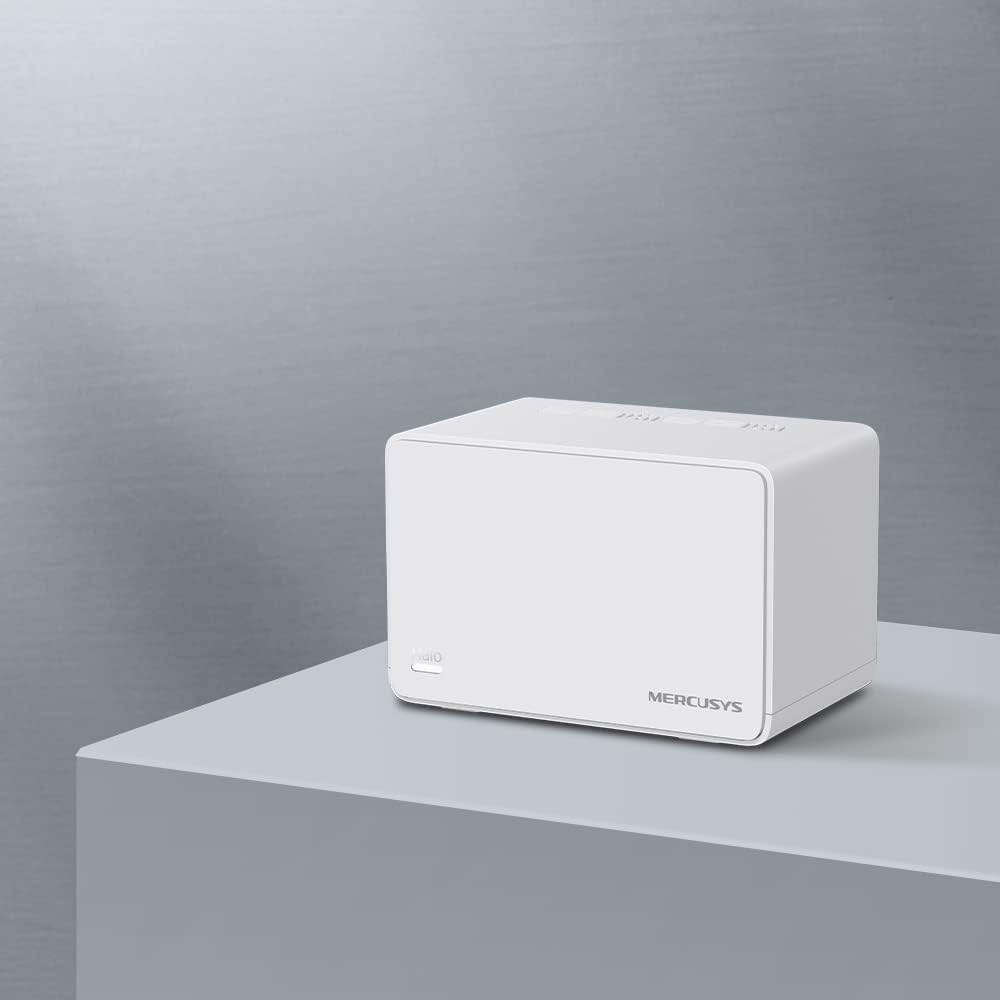 Halo H80X 2-pack, AX3000Mbps, Dual-Band, Gigabit Portları, 150'ye Kadar Cihaz Bağlanabilir, 460 m²'ye Kadar Kapsama, Akıllı Bağlantı, Mobil Uygulama ile Kolay Kurulum, Wi-Fi 6 Mesh Sistemi