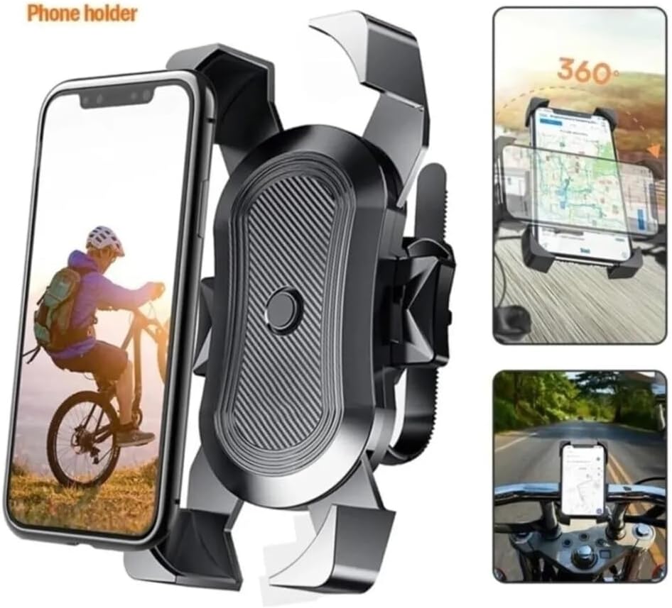 BİSİKLET MOBİLET MOTOSİKLET BEBEK ARABASI MARKET ARABASI MOTOR İÇİN TELEFON TUTUCU 037