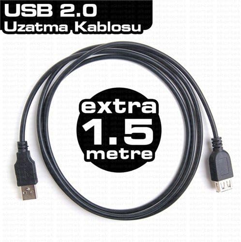 DK-CB-USB2EXTL150 1.5 m USB 2.0 Uzatma Kablosu