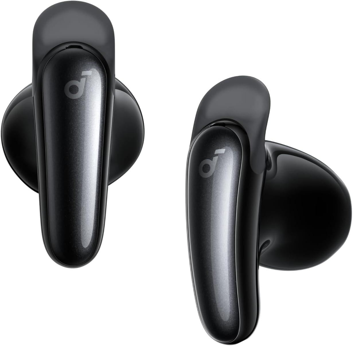 Anker Liberty Buds Bluetooth Kulaklık, Yarı Kulak İçi Tasarım, Gerçek Zamanlı Uyarlanabilir Gürültü Engelleme, Hızlı Şarj, Çeviri, 30 Saat Çalma Süresi, Siyah - D1200