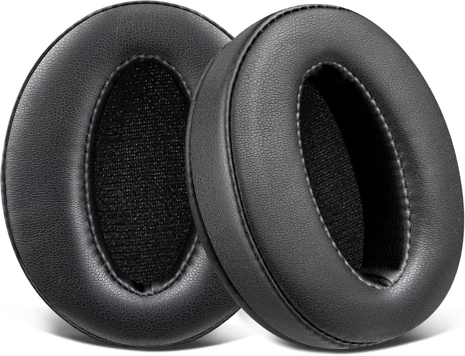 Sennheiser HD450BT/HD4.50BT/HD4.50BTNC/HD4.50SE/HD458BT/HD350BT/HD4.40BT/HD400S/HD4.30G/HD4.20S/HD300 ile Uyumlu Protein Deri Kulaklık Pedi - Ses Yalıtımlı Hafızalı Köpük (Protein Deri)