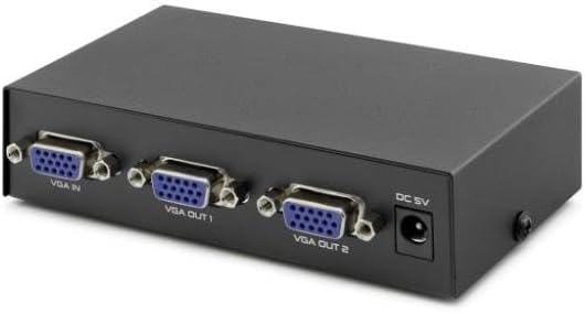 1245 Vga Splitter Switch 2 Port 200Mhz Çoklu Ekran Çoklayıcı