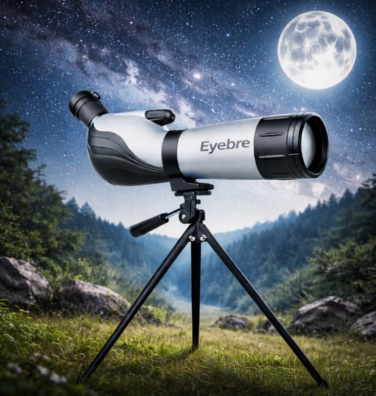 EyeBre 20-60x60 Teleskop 60x Yakınlaştırma - Astronomik Teleskop - Taşıma Çantası Hediyeli