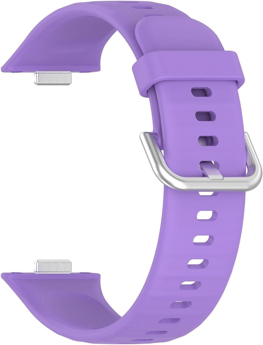 Huawei Watch Fit 5 için Kordon, Silicone Sport Band Lila [Watch Fit 5 ile Uyumlu Kordon - Lila]